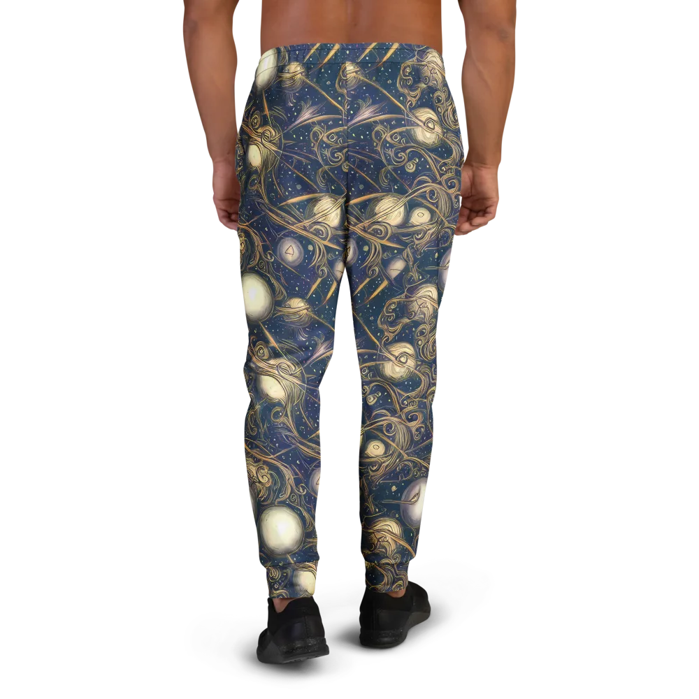 Orbital Baroque on Men's Joggers — Back
