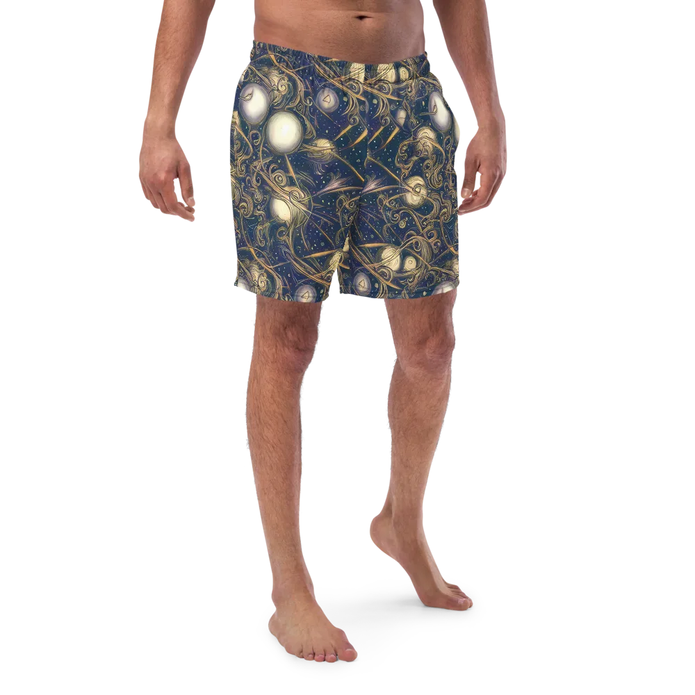 Orbital Baroque on Swim Trunks — Front