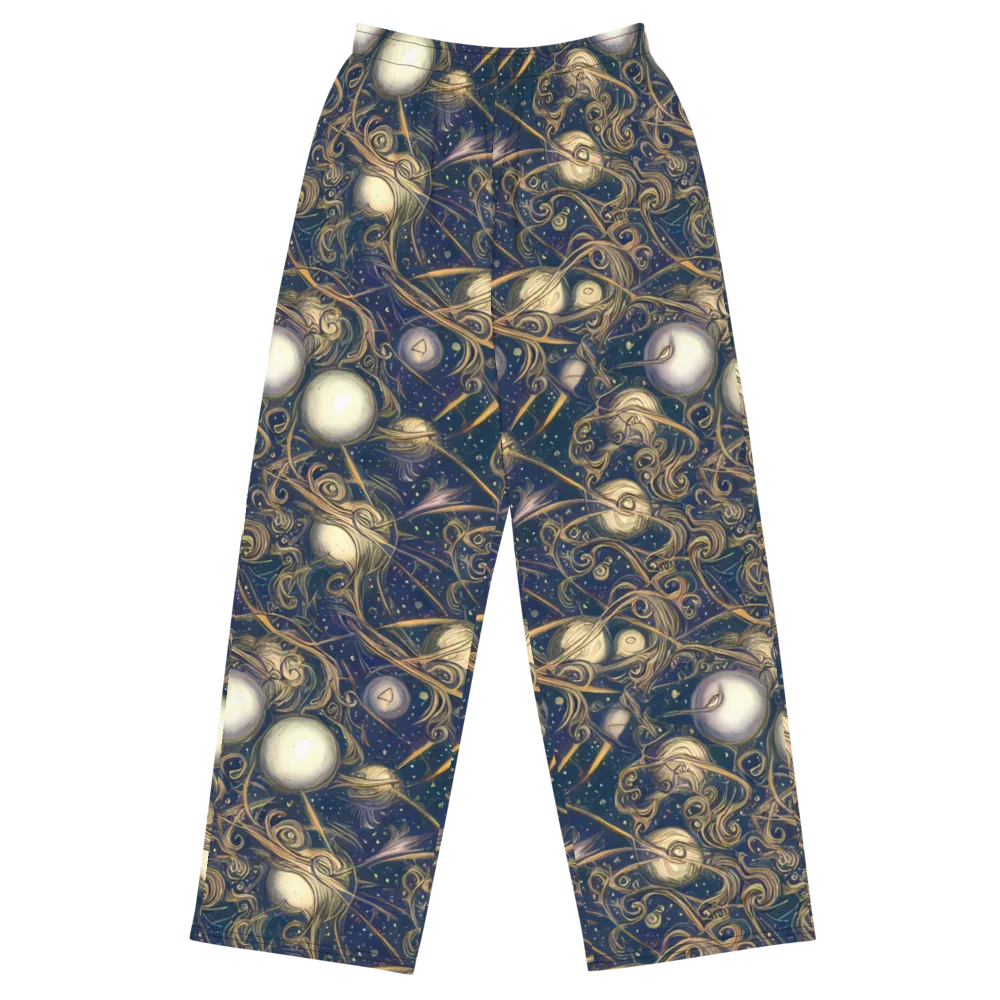 Orbital Baroque on Wide-Leg Pants — Front