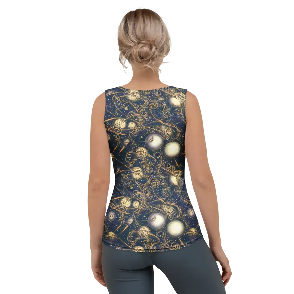 Orbital Baroque on Women's Tank Top — Back