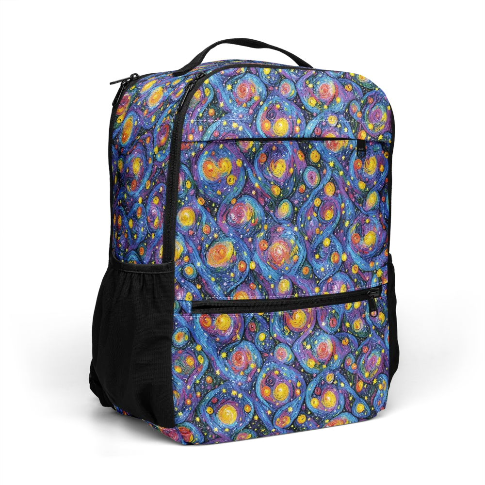 Galactic Reverie on Utility Backpack — Right Front