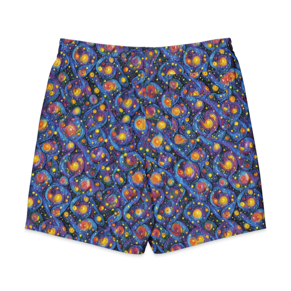 Galactic Reverie on Men's Board Shorts — Back