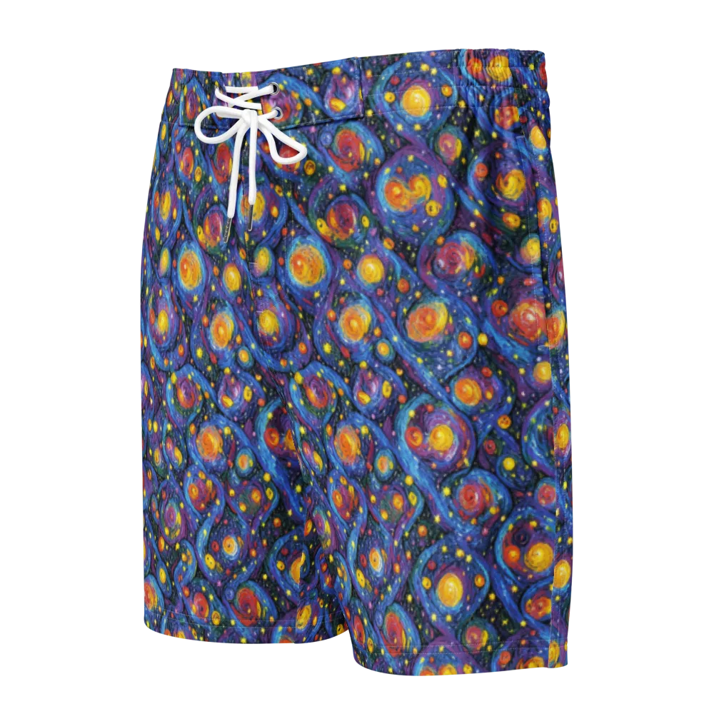Galactic Reverie on Men's Board Shorts — Front