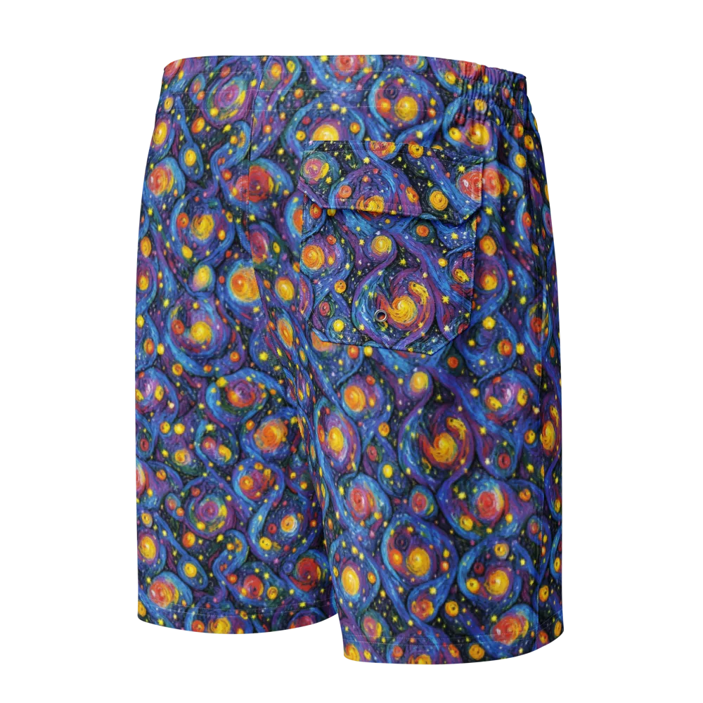 Galactic Reverie on Men's Board Shorts — Back