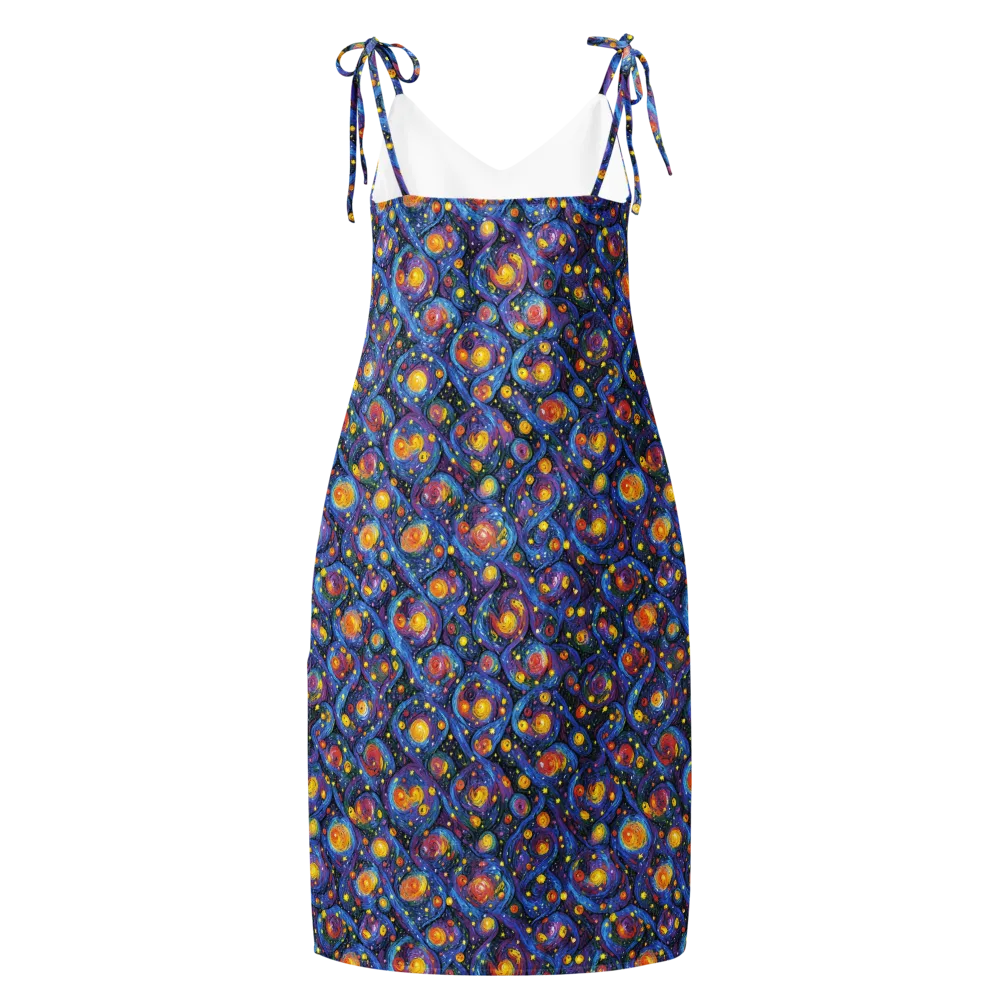 Galactic Reverie on Slip Dress — Back