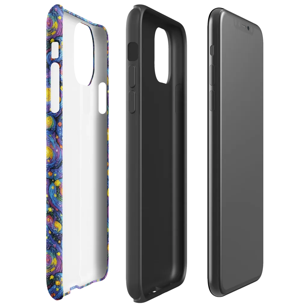 Galactic Reverie on Tough Case for iPhone® — Right