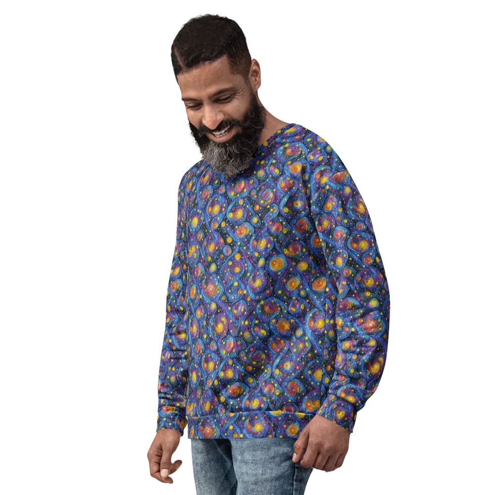 Galactic Reverie on Sweatshirt — Left Front