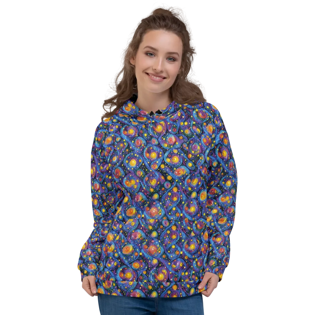 Galactic Reverie on Hoodie — Front