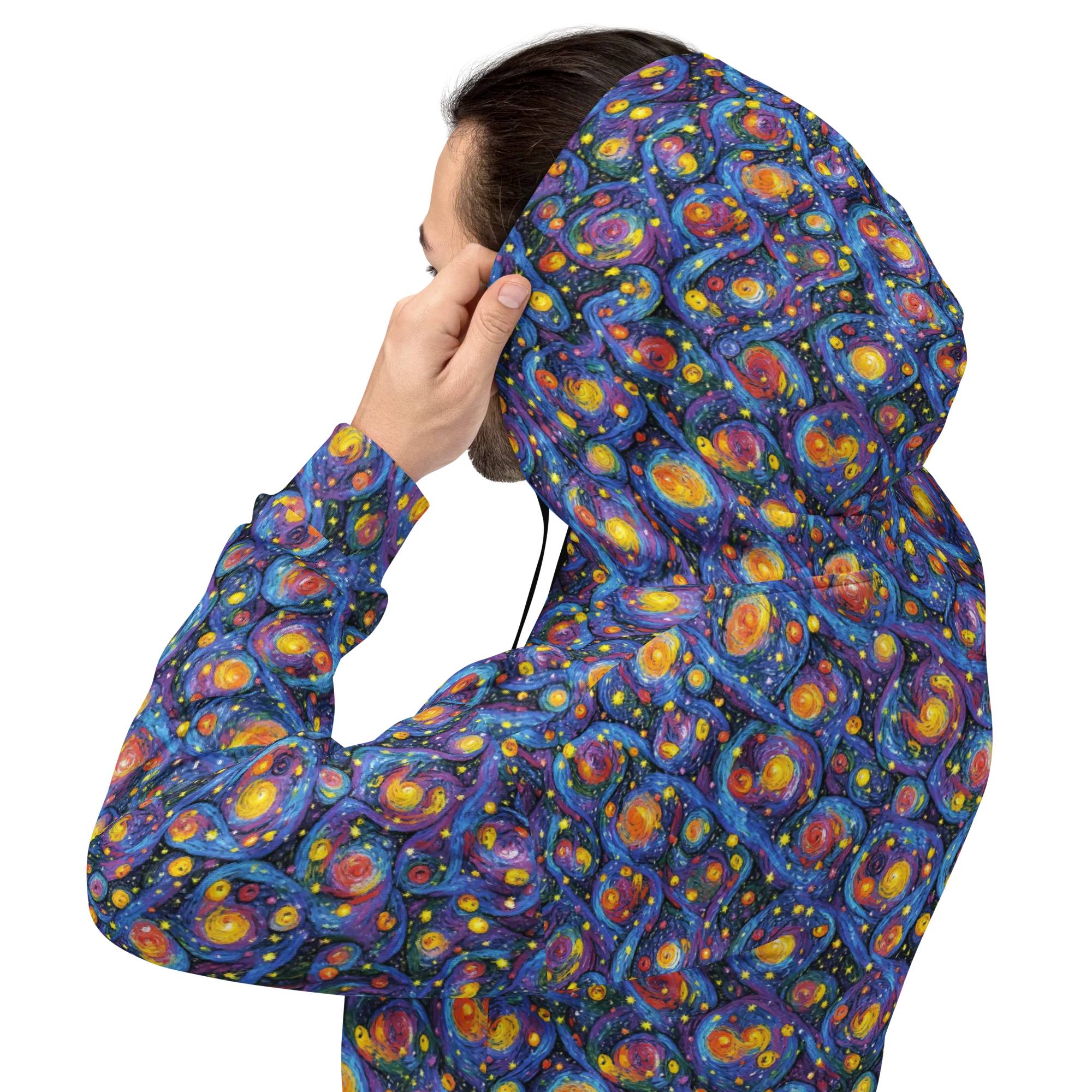 Galactic Reverie on Hoodie — Back