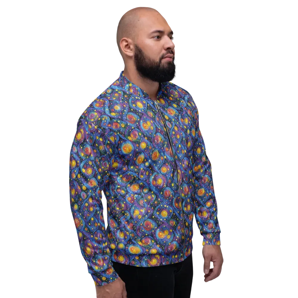 Galactic Reverie on Bomber Jacket — Right