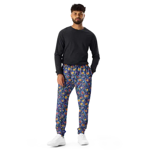 Galactic Reverie on a Men's Joggers