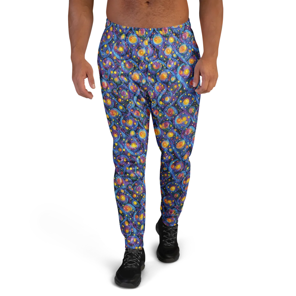 Galactic Reverie on Men's Joggers — Front