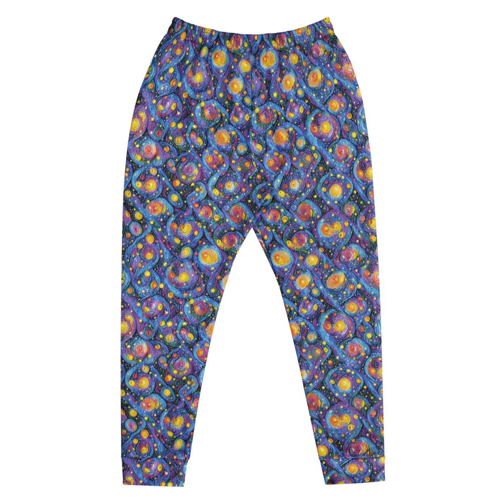 Galactic Reverie on Men's Joggers — Front