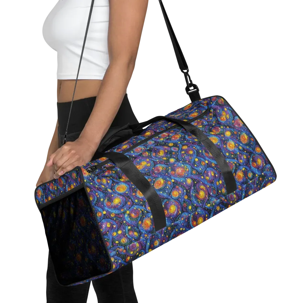Galactic Reverie on Duffle Bag — Front