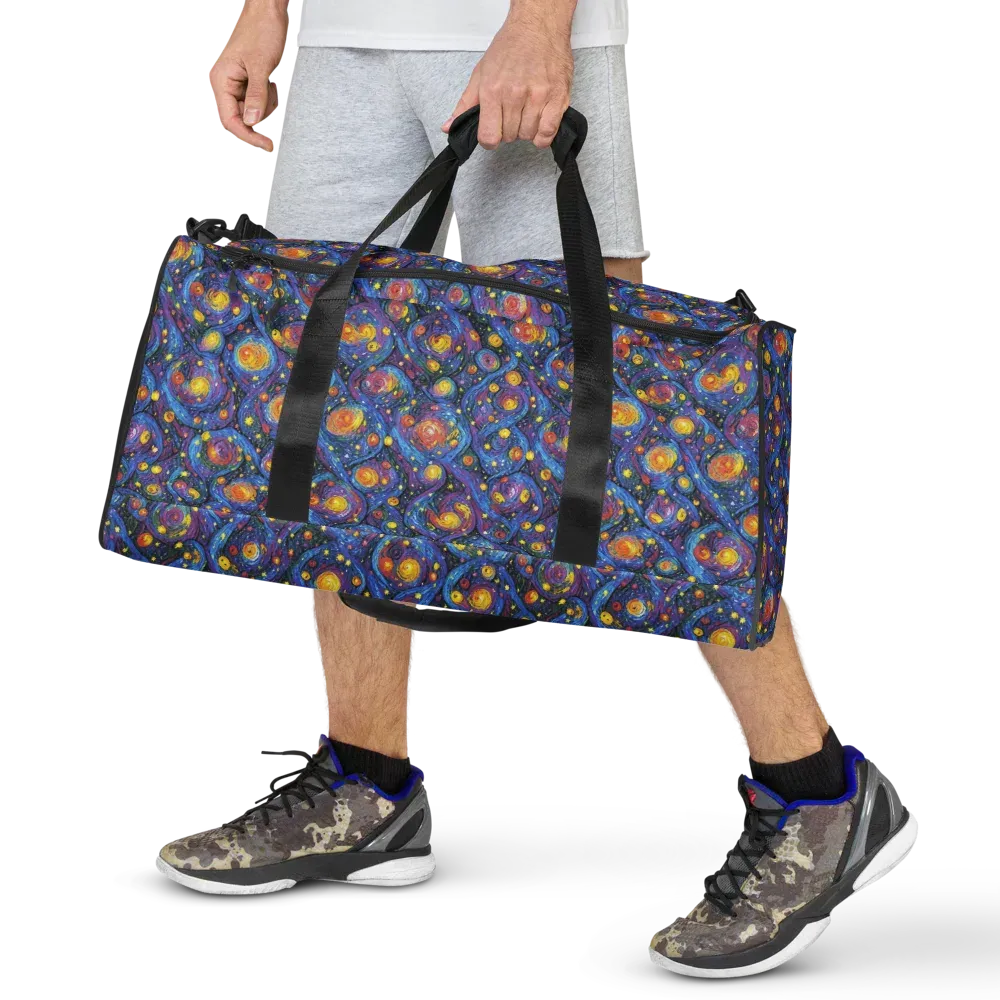Galactic Reverie on Duffle Bag — Front