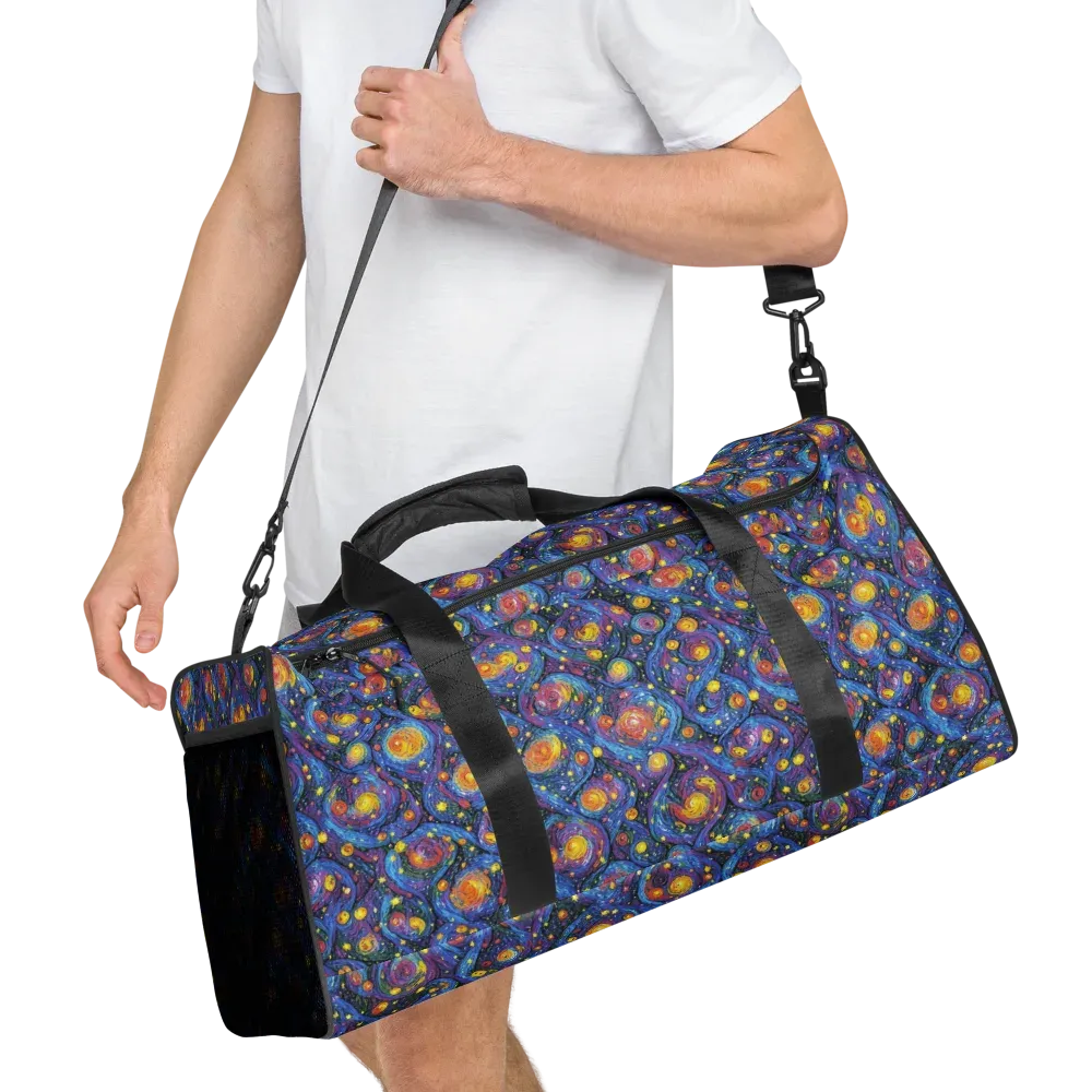 Galactic Reverie on Duffle Bag — Right Front