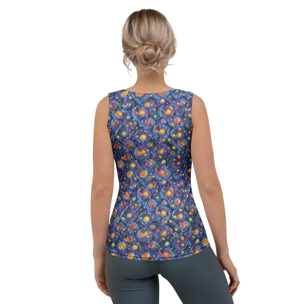 Galactic Reverie on Women's Tank Top — Back