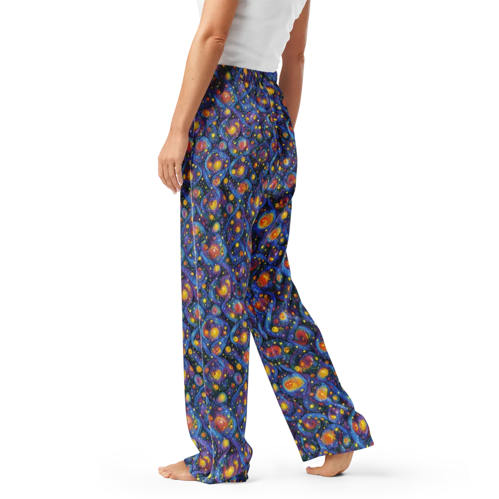 Galactic Reverie on Women's Pajama Pants — Left