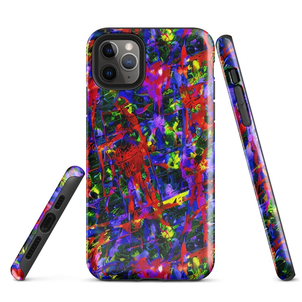 Fractured Rainbow on Tough Case for iPhone® — Front