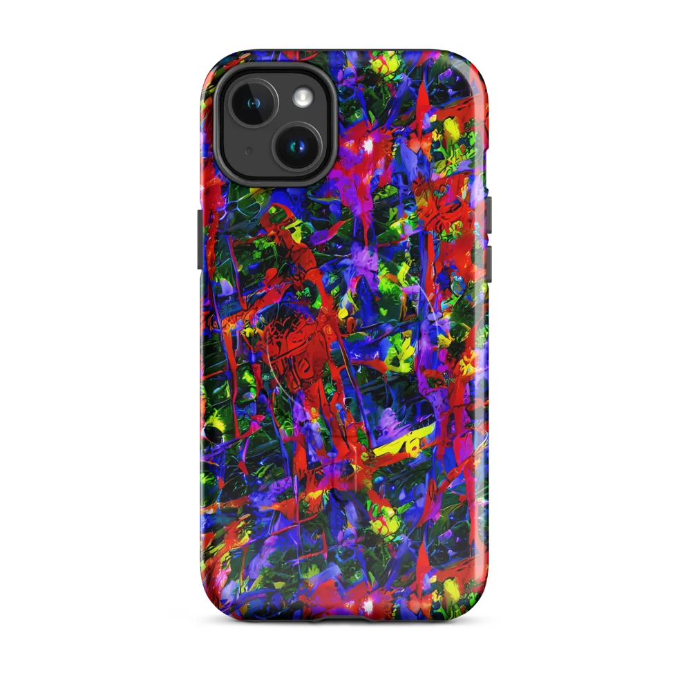 Fractured Rainbow on MagSafe Tough Case for iPhone® — Front
