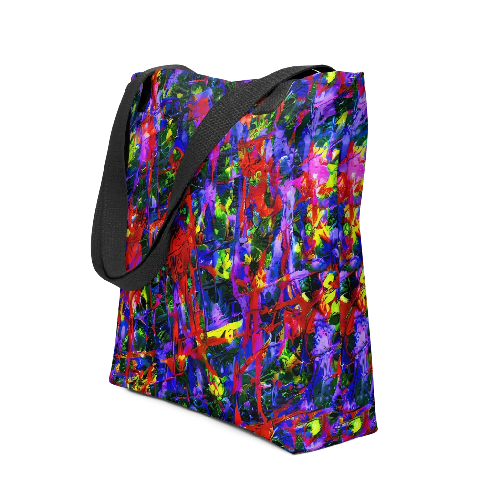 Fractured Rainbow on Tote Bag — Front