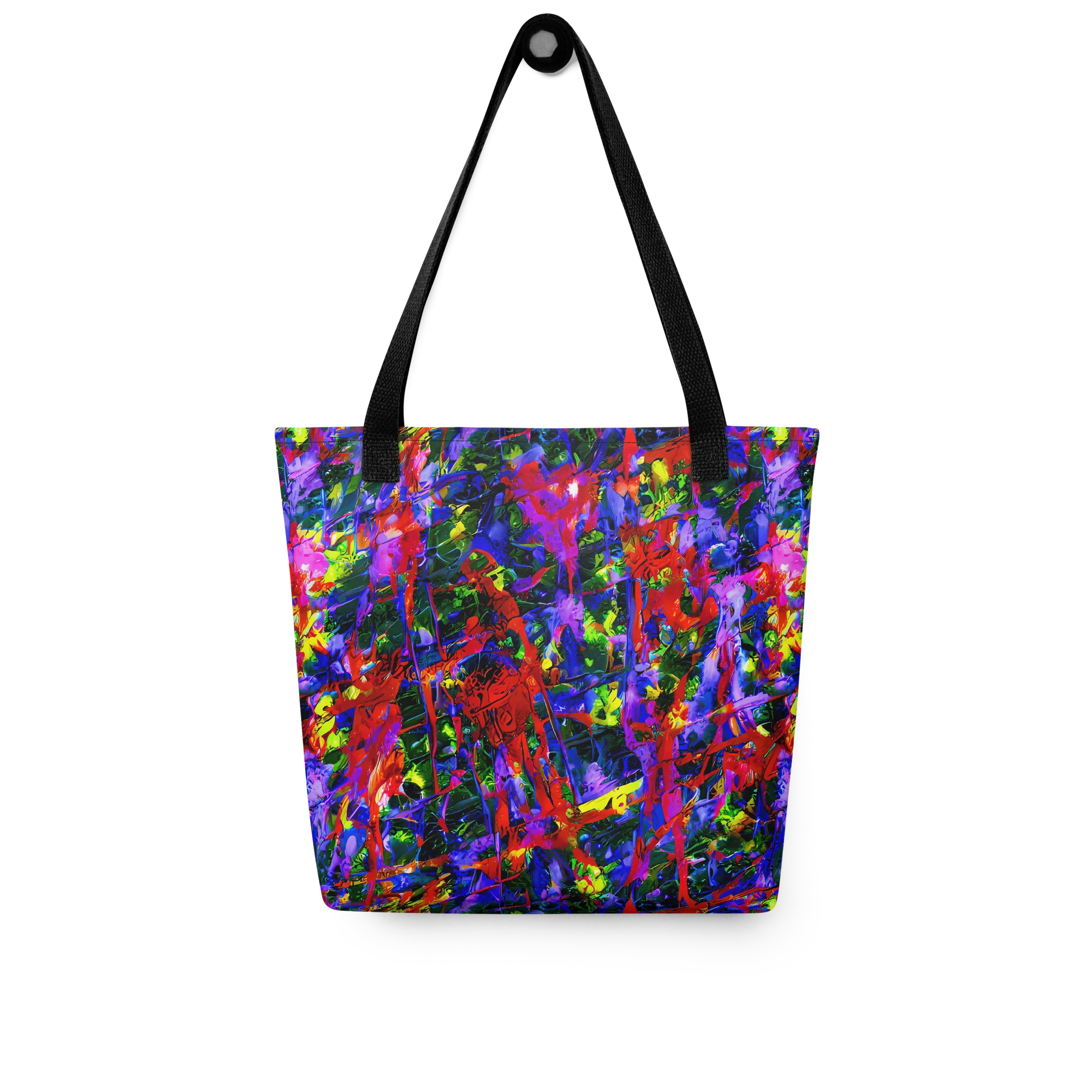 Fractured Rainbow on Tote Bag — Front