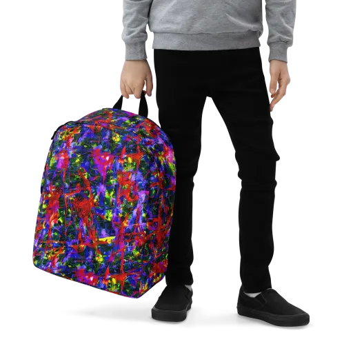 Fractured Rainbow on a Minimalist Backpack