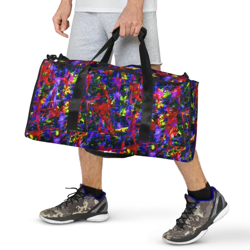 Fractured Rainbow on a Duffle Bag