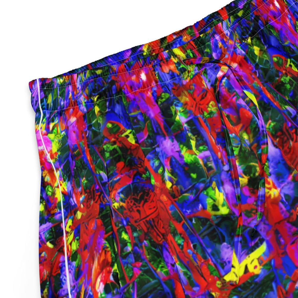 Fractured Rainbow on Women's Pajama Shorts — Product details