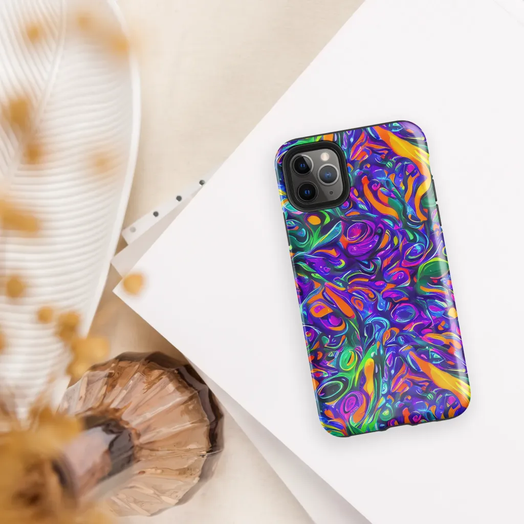 Psychedelic Rapture on Tough Case for iPhone® — Front
