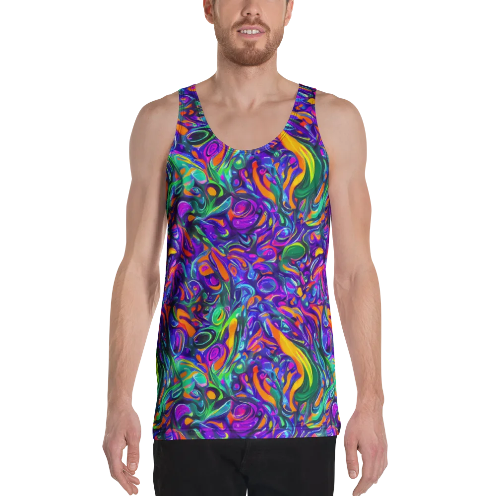 Psychedelic Rapture on Men's Tank Top — Front