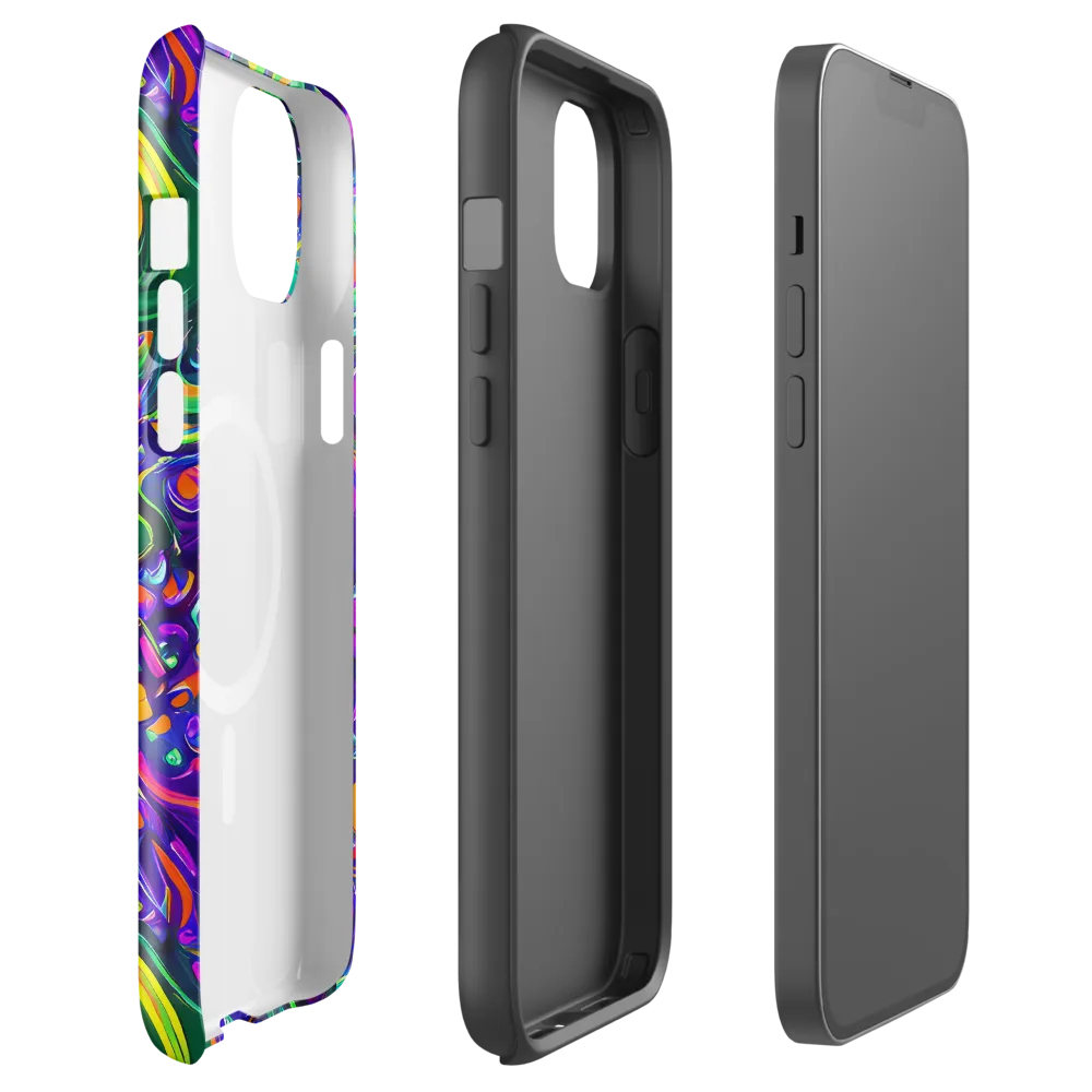Psychedelic Rapture on MagSafe Tough Case for iPhone® — Front