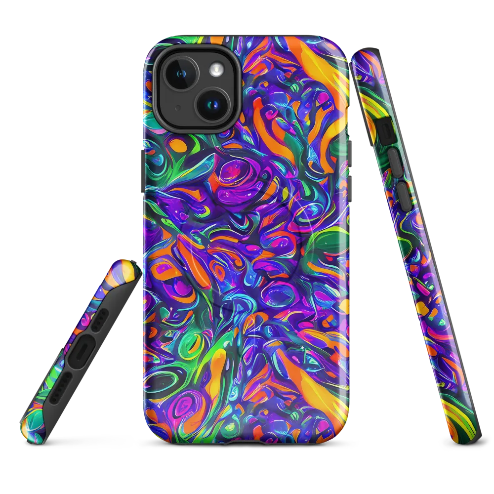 Psychedelic Rapture on MagSafe Tough Case for iPhone® — Front