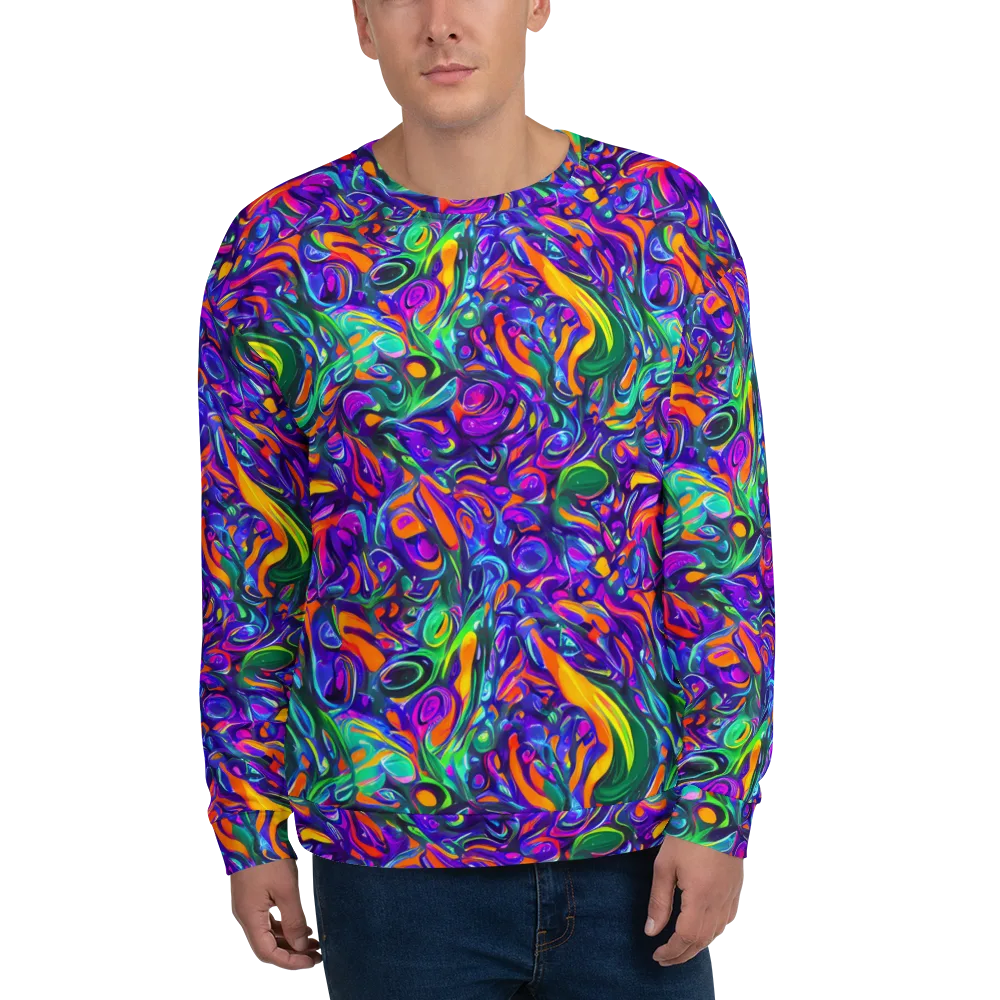 Psychedelic Rapture on Sweatshirt — Front
