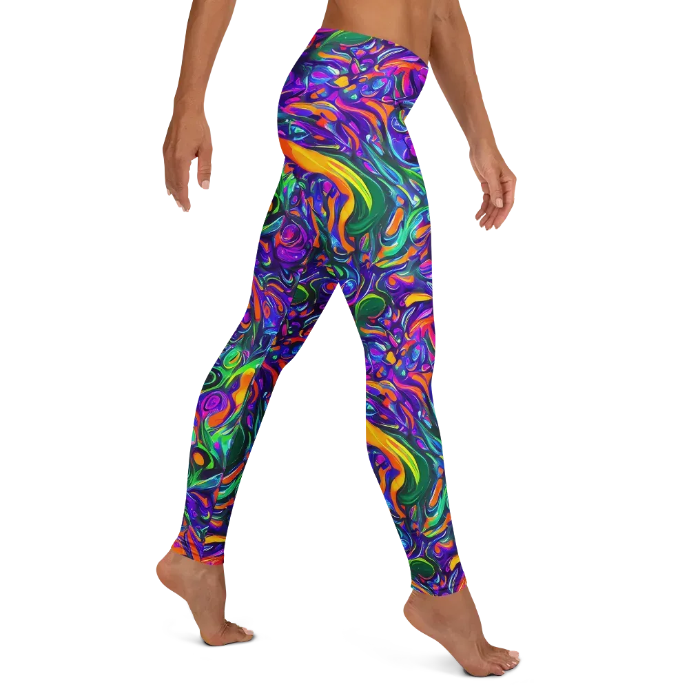 Psychedelic Rapture on Leggings — Right