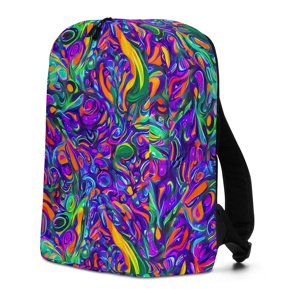 Psychedelic Rapture on Minimalist Backpack — Left