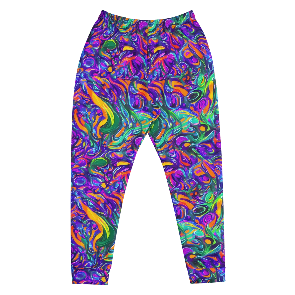 Psychedelic Rapture on Men's Joggers — Front