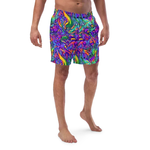 Psychedelic Rapture on a Swim Trunks