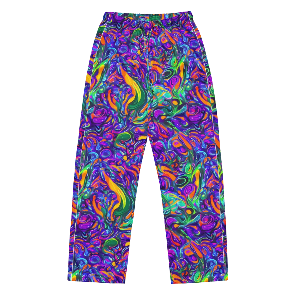 Psychedelic Rapture on Women's Pajama Pants — Front