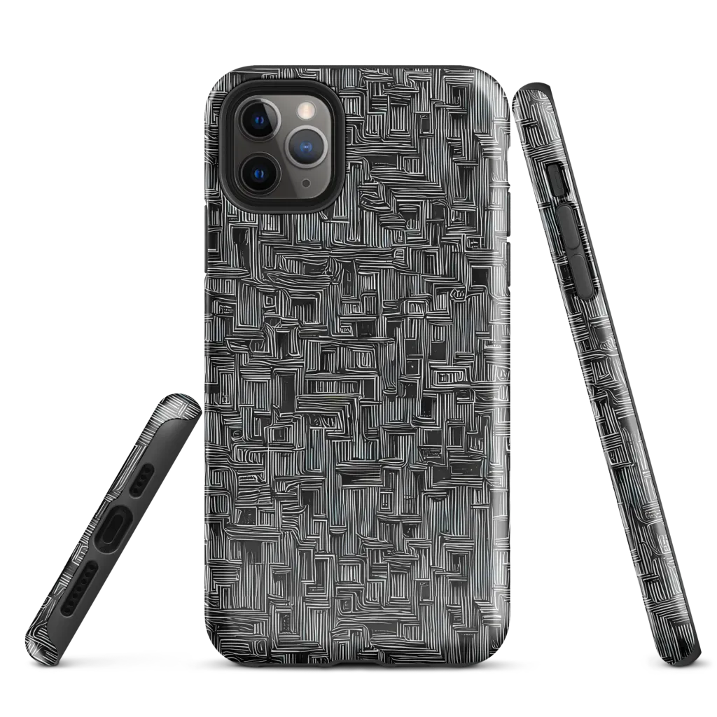 Linear Obsession on Tough Case for iPhone® — Front
