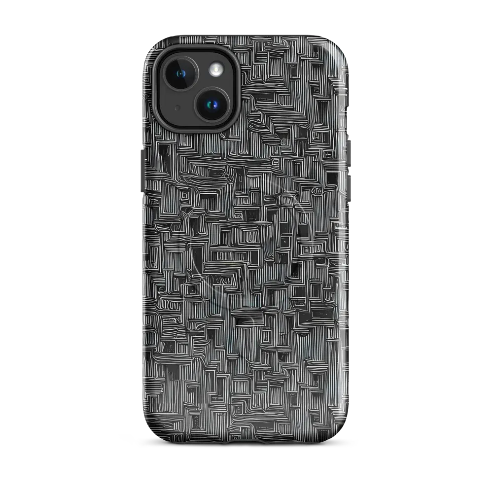 Linear Obsession on MagSafe Tough Case for iPhone® — Front