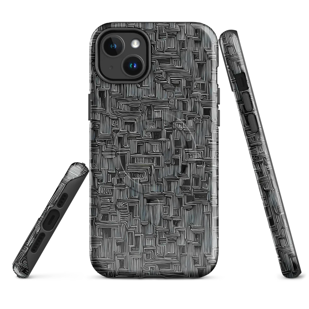 Linear Obsession on MagSafe Tough Case for iPhone® — Front