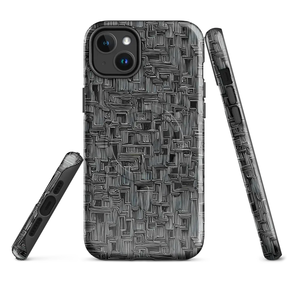 Linear Obsession on MagSafe Tough Case for iPhone® — Front