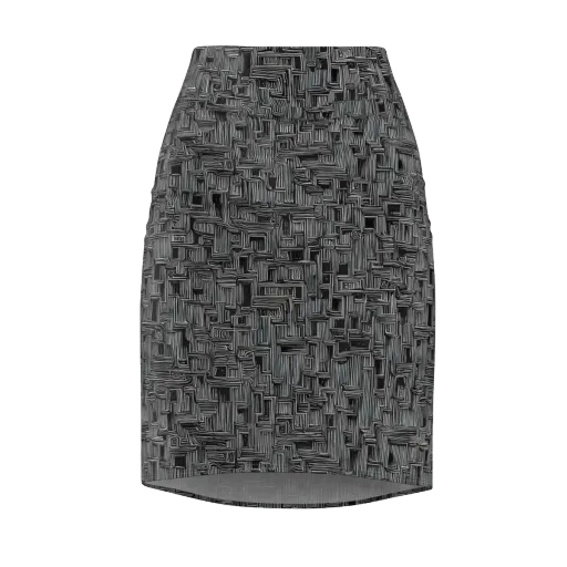 Linear Obsession on a Pencil Skirt