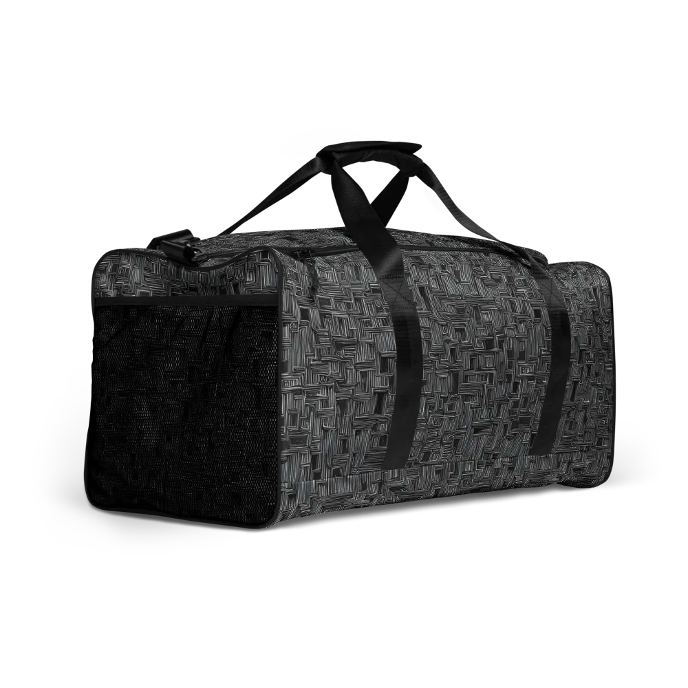Linear Obsession on Duffle Bag — Right Front