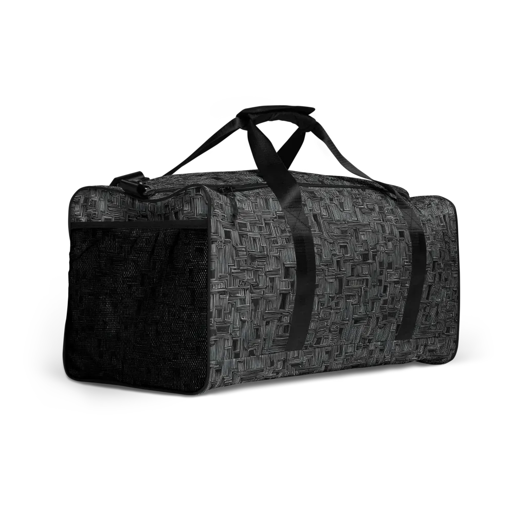 Linear Obsession on Duffle Bag — Right Front