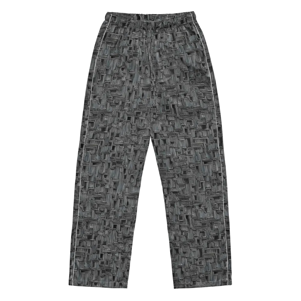 Linear Obsession on Women's Pajama Pants — Front