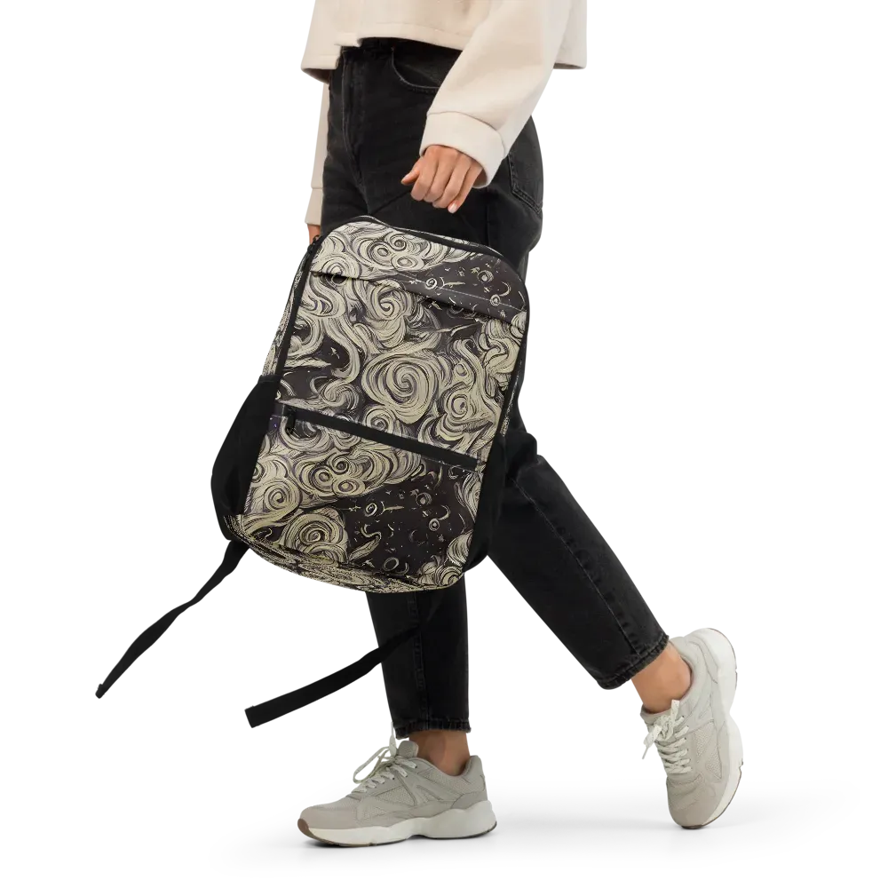 Ivory Whirlpool on Utility Backpack — Front
