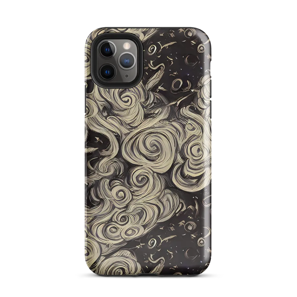 Ivory Whirlpool on Tough Case for iPhone® — Front