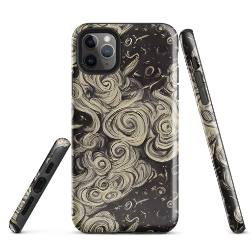 Ivory Whirlpool on a Tough Case for iPhone®